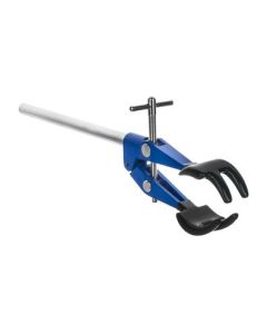 4 Prong, Vinyl Coated Clamp, Stainless Steel Rod - 4.1" Max Opening