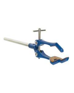 3 Finger Cork Lined Extension Clamp on Rod - 3.4" Max Opening