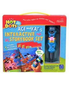 Hot Dots® Jr. Interactive Storybooks, 4-Book Set with Ace Pen