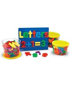 Jumbo Magnetic Letters & Numbers Bundle, 116 Pieces