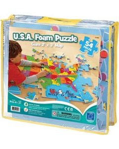 U.S.A. Foam Map Puzzle