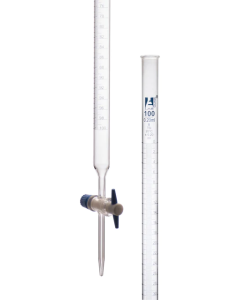 Burettes - Automatic Zero, capacity 100ml, Sub. Div. 0.20ml Tolerance ± 0.20ml, class 'B'